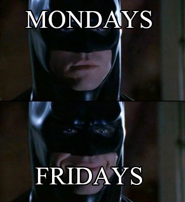 mondays-fridays