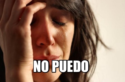 no-puedo
