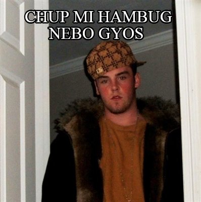 chup-mi-hambug-nebo-gyos