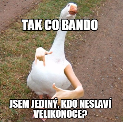 tak-co-bando-jsem-jedin-kdo-neslav-velikonoce