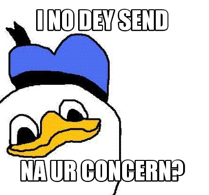 i-no-dey-send-na-ur-concern