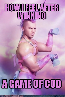 how-i-feel-after-winning-a-game-of-cod
