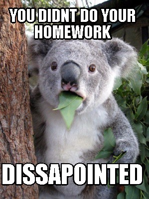 you-didnt-do-your-homework-dissapointed