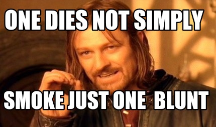 one-dies-not-simply-smoke-just-one-blunt