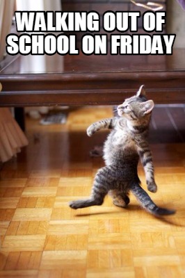 walking-out-of-school-on-friday