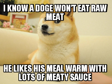 i-know-a-doge-wont-eat-raw-meat-he-likes-his-meal-warm-with-lots-of-meaty-sauce