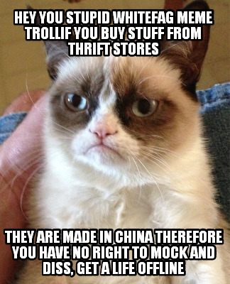 hey-you-stupid-whitefag-meme-trollif-you-buy-stuff-from-thrift-stores-they-are-m