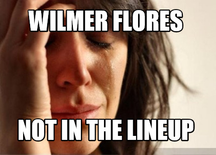 wilmer-flores-not-in-the-lineup