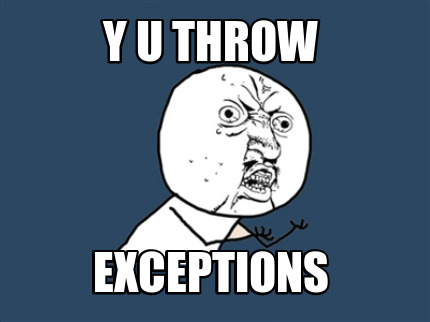 y-u-throw-exceptions