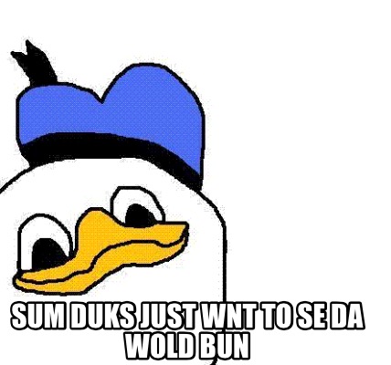 sum-duks-just-wnt-to-se-da-wold-bun