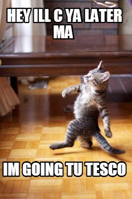hey-ill-c-ya-later-ma-im-going-tu-tesco