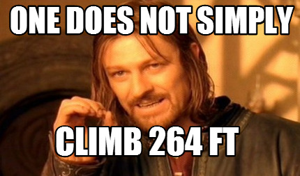 one-does-not-simply-climb-264-ft