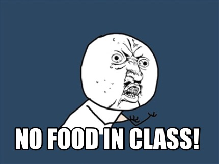 no-food-in-class