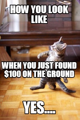 how-you-look-like-when-you-just-found-100-on-the-ground-yes