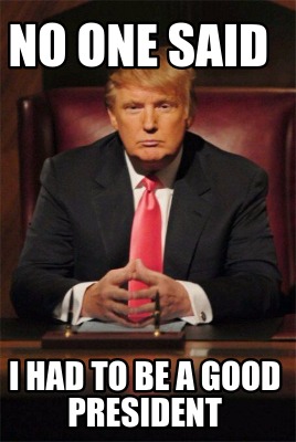 no-one-said-i-had-to-be-a-good-president