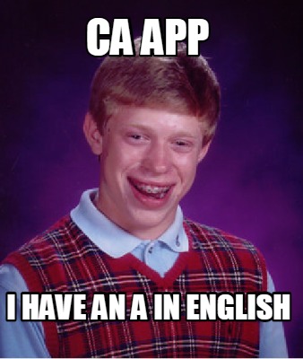 ca-app-i-have-an-a-in-english