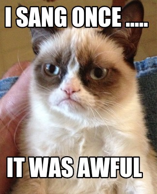 i-sang-once-.....-it-was-awful