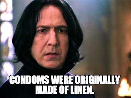 condoms-were-originally-made-of-linen