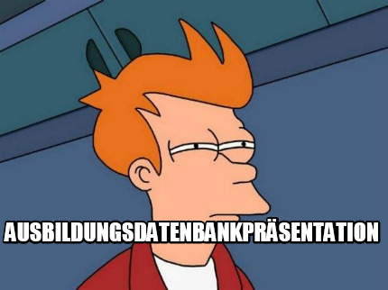 ausbildungsdatenbankprsentation