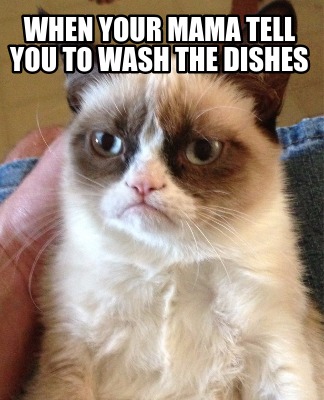 when-your-mama-tell-you-to-wash-the-dishes