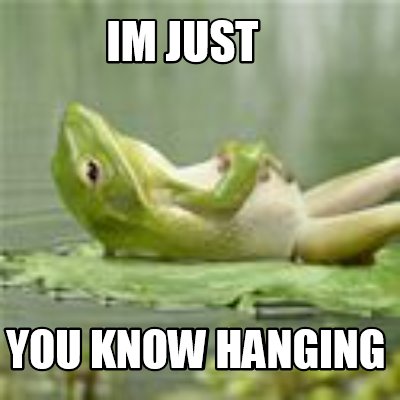 im-just-you-know-hanging
