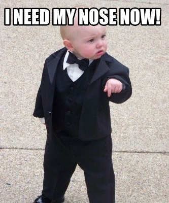 i-need-my-nose-now