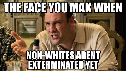 the-face-you-mak-when-non-whites-arent-exterminated-yet