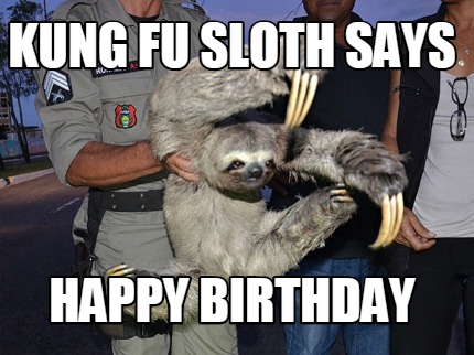 kung-fu-sloth-says-happy-birthday