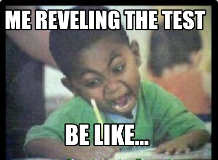 me-reveling-the-test-be-like