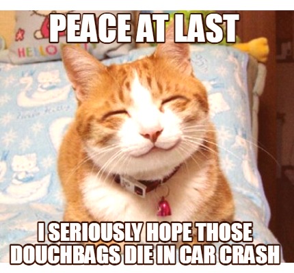 peace-at-last-i-seriously-hope-those-douchbags-die-in-car-crash