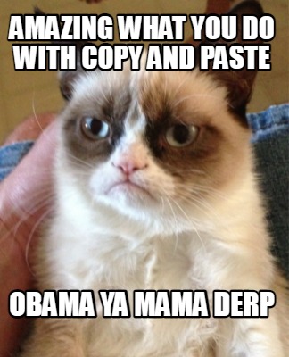amazing-what-you-do-with-copy-and-paste-obama-ya-mama-derp