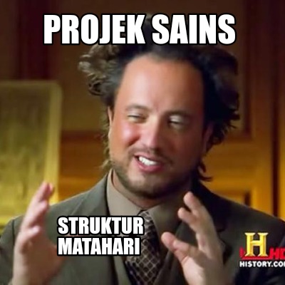 projek-sains-struktur-matahari