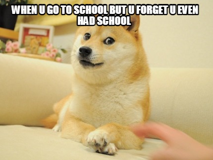 when-u-go-to-school-but-u-forget-u-even-had-school