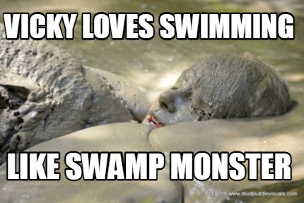 vicky-loves-swimming-like-swamp-monster