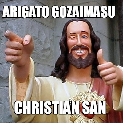 arigato-gozaimasu-christian-san