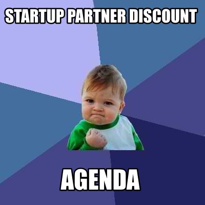 startup-partner-discount-agenda