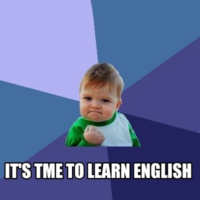 its-tme-to-learn-english