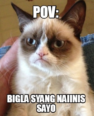 pov-bigla-syang-naiinis-sayo