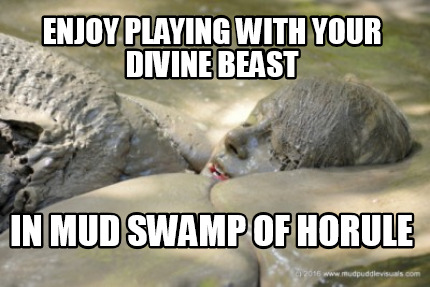 enjoy-playing-with-your-divine-beast-in-mud-swamp-of-horule