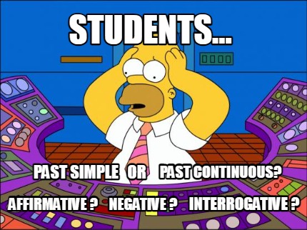 students...-past-simple-or-past-continuous-affirmative-negative-interrogative-