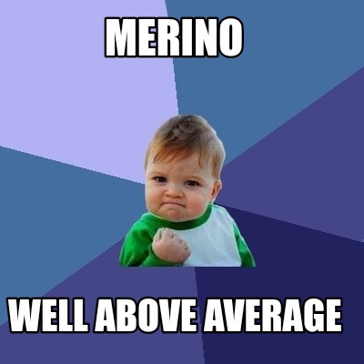 merino-well-above-average
