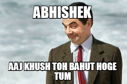 abhishek-aaj-khush-toh-bahut-hoge-tum